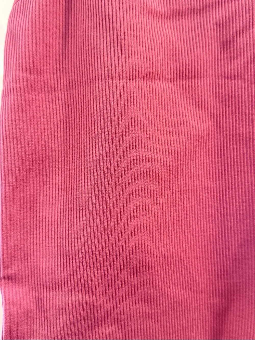 Athleta Ribbed V-Neck Tank Top - Mauve - Picture 3 of 4